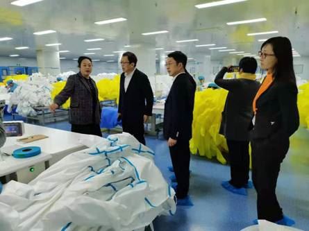 Vicepresidente del Consejo Nacional de la Industria Textil de China visitó LI...